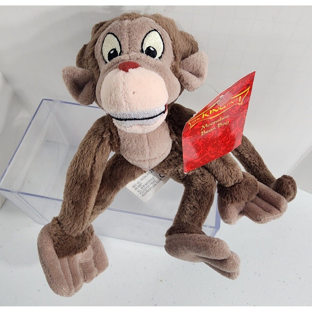Warner Bros The King And I Moonshee 8" Monkey Beanbag Plush Studio Store 1998